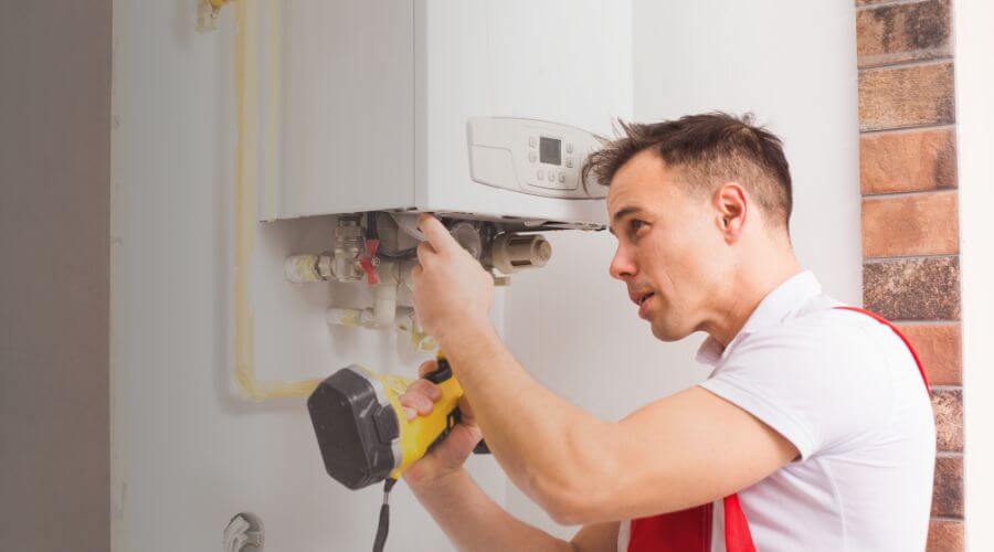 Local tankless water heater installation in Middle Point, OH
